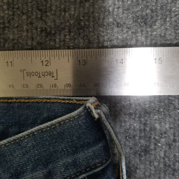 EVERLANE Relaxed Straight Fit Womens Jeans Medium Wash Size 27 Regula90's - Picture 5 of 7